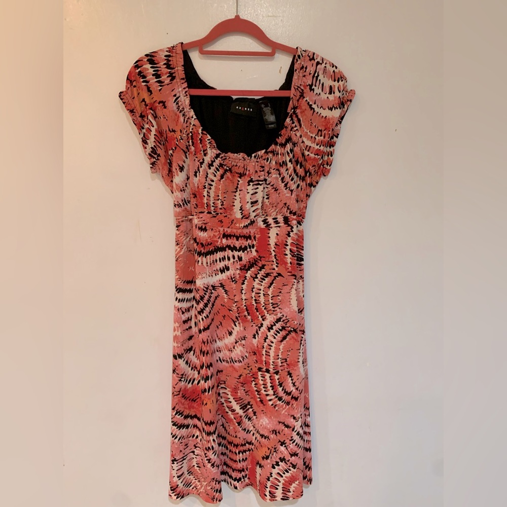 Unusual print dress